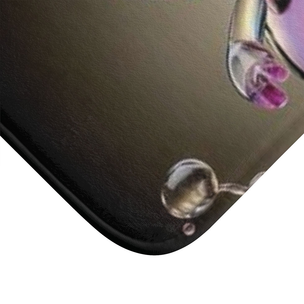 Thumbnail: Rainbow Bug Bath Mat - Cute Insect Design for Cheerful Bathrooms