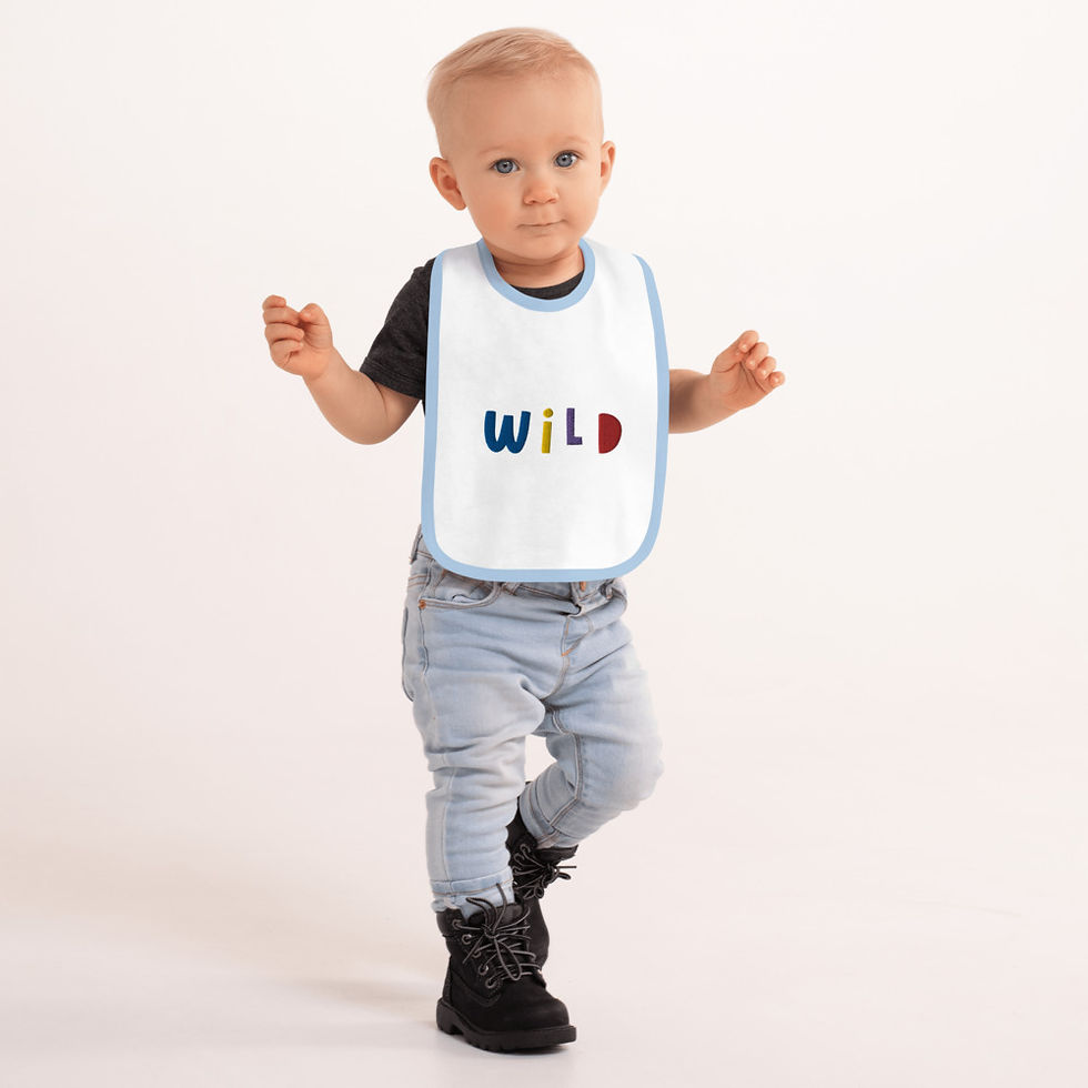 Thumbnail: Embroidered Baby Bib