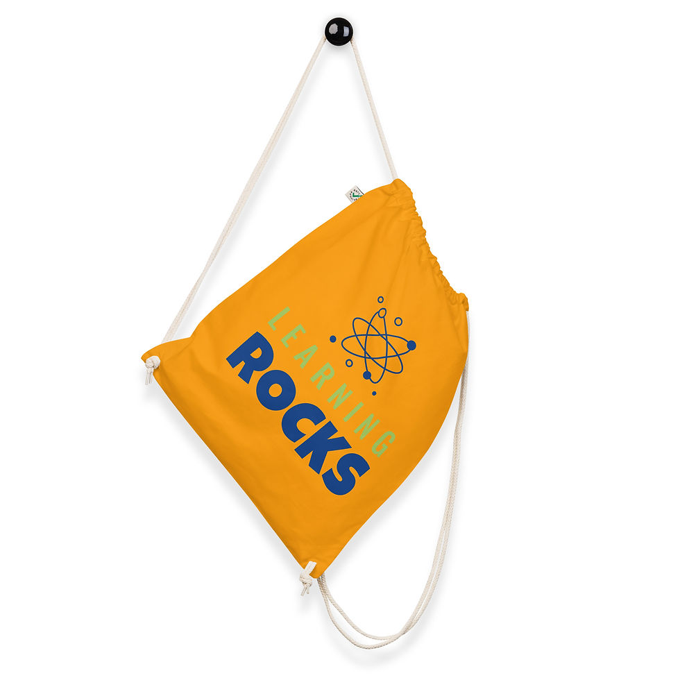 Thumbnail: Learning Rocks Drawstring Backpack