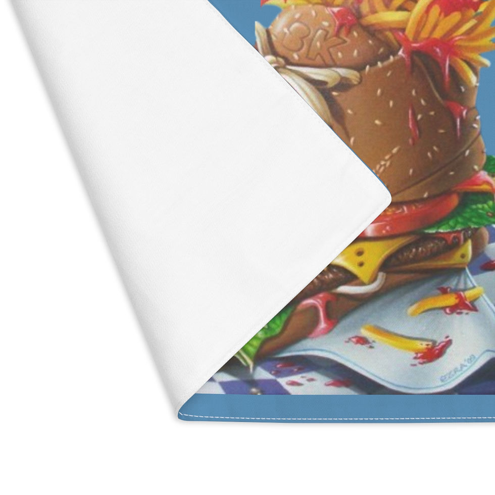 Thumbnail:  Burger Kicks Sneaker Placemat