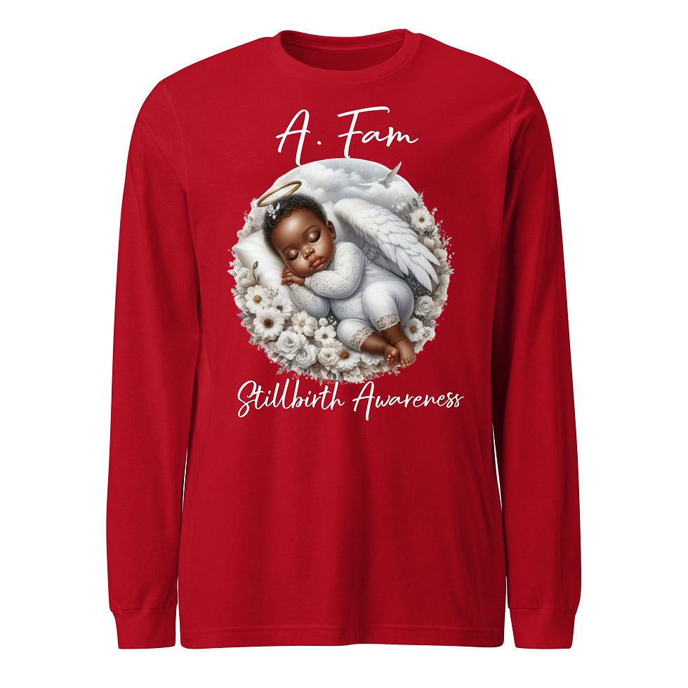 Thumbnail: A fam Stillborn Awareness Long Sleeve Tee