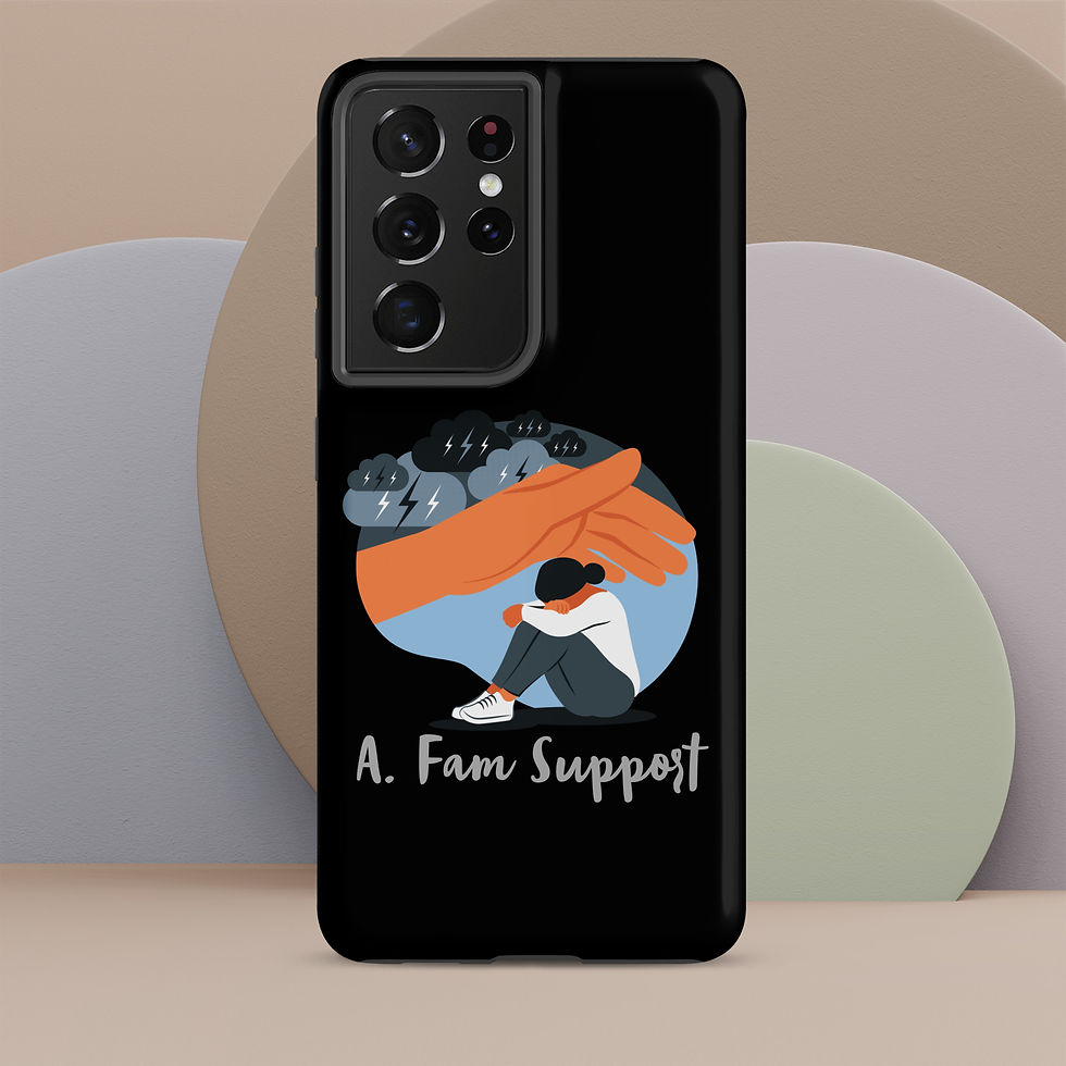Thumbnail: Her A. Fam Support Tough case for Samsung®