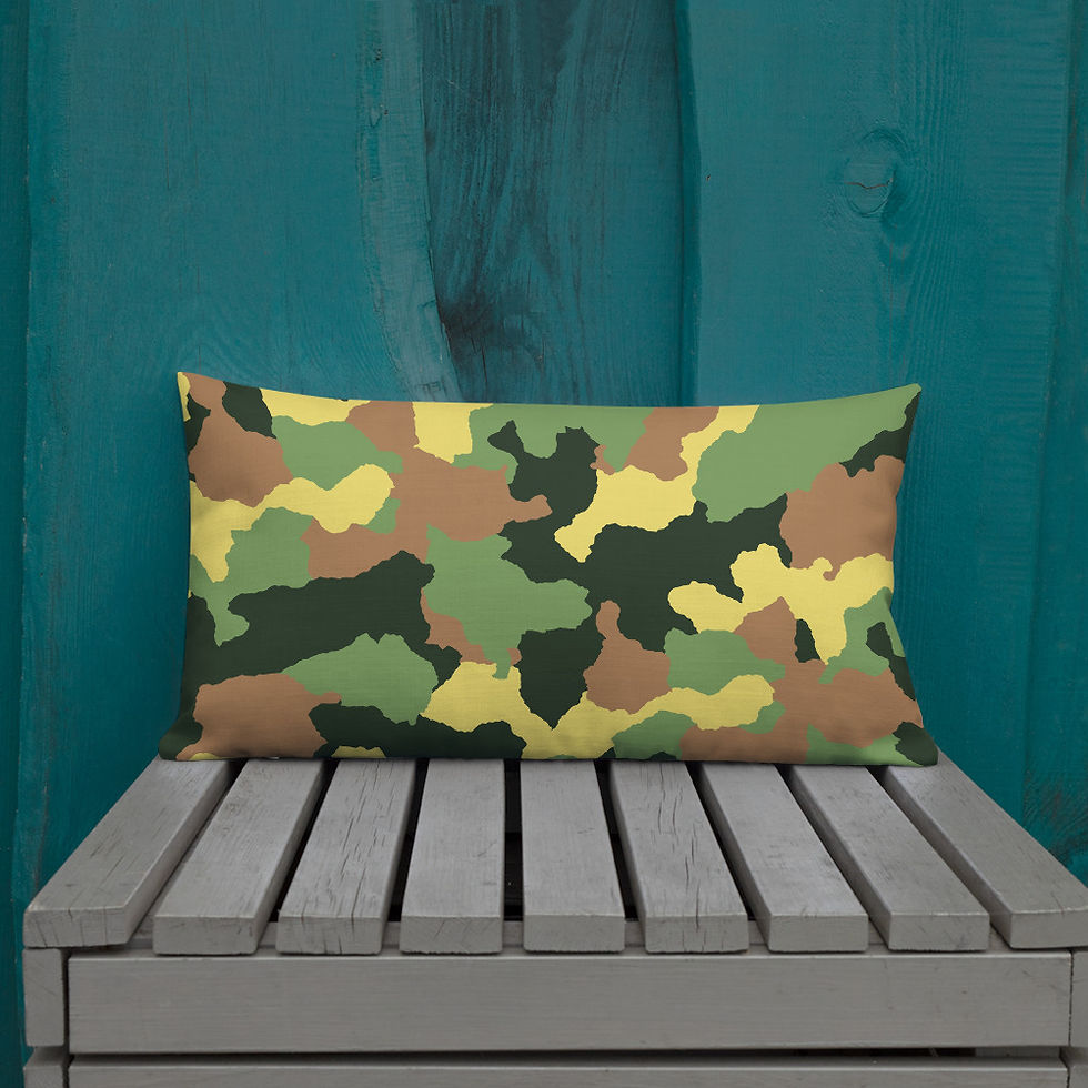 Thumbnail: Camouflage Premium Pillow