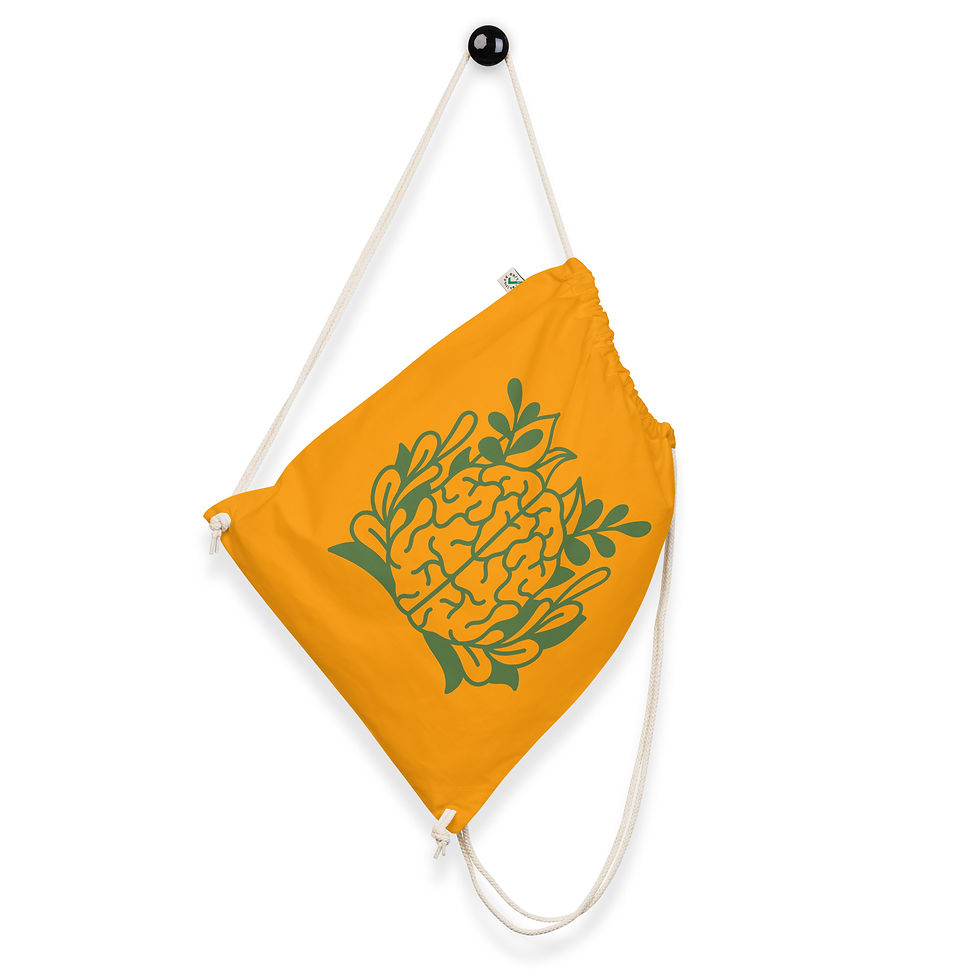 Thumbnail: Mental Growth Drawstring Backpack