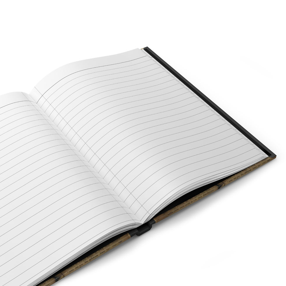 Thumbnail: Lion Face Hardcover Notebook