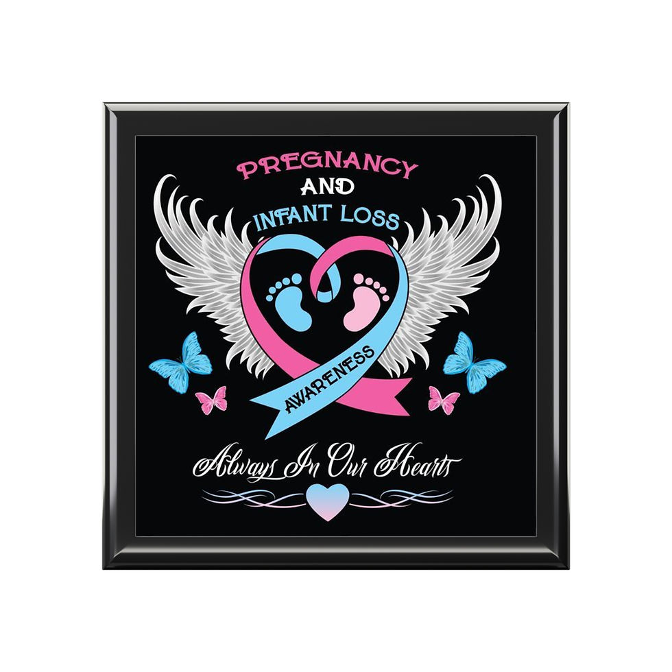 Thumbnail: Pregnancy and Infant Loss Awareness Memorabilia Box