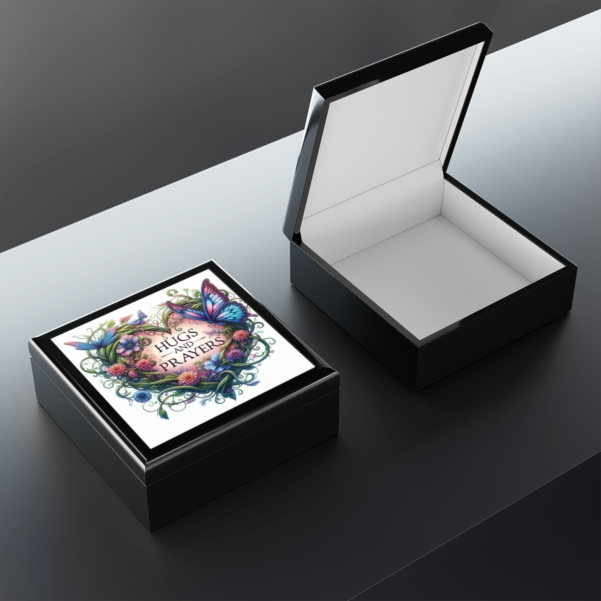 Hugs & Prayers Memorabilia Box
