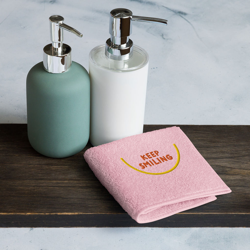 Thumbnail: Keep Smiling Hand Towel
