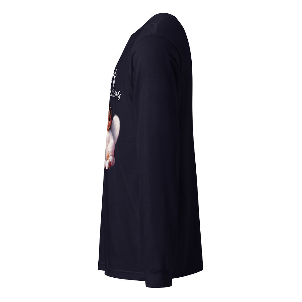 Thumbnail: Mother Of Angel Twins Long Sleeve Tee