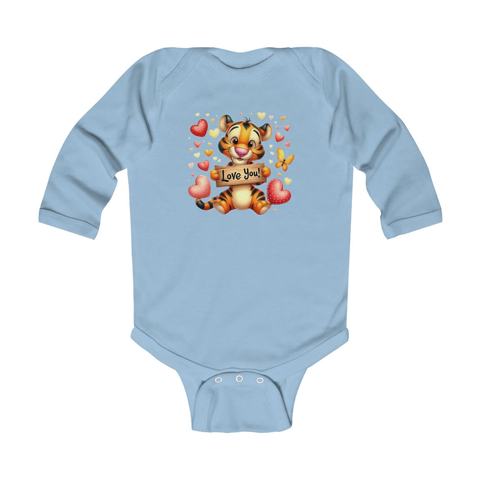 Thumbnail:  Tigers Love You Long Sleeve Onesie