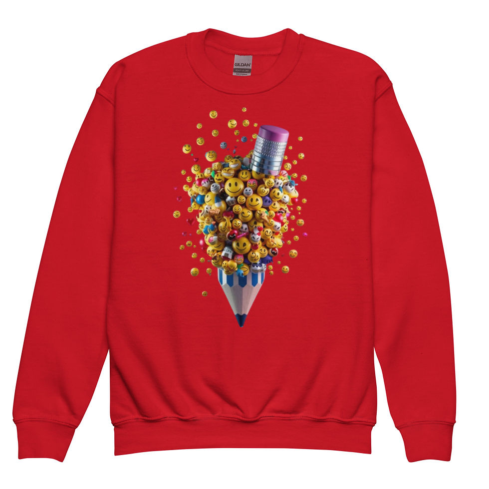 Thumbnail: Emoji Pencil  Sweatshirt