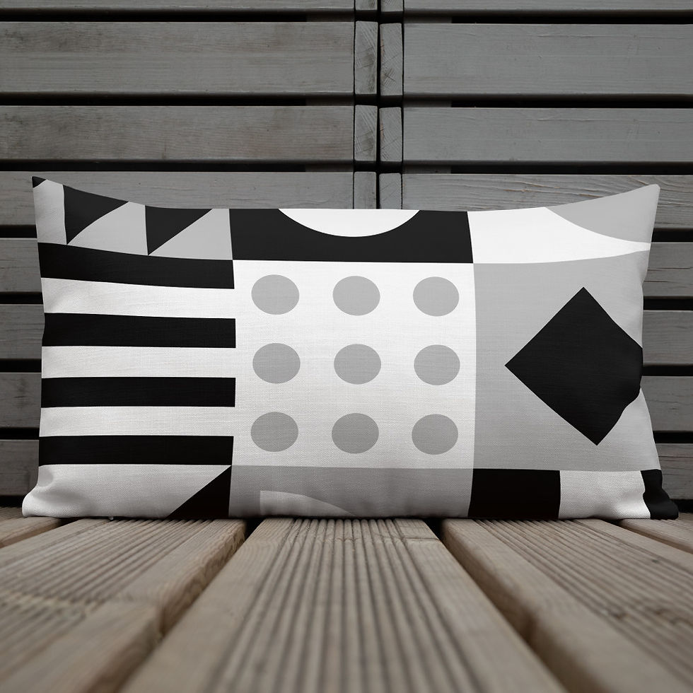 Thumbnail: Black & White Pillow