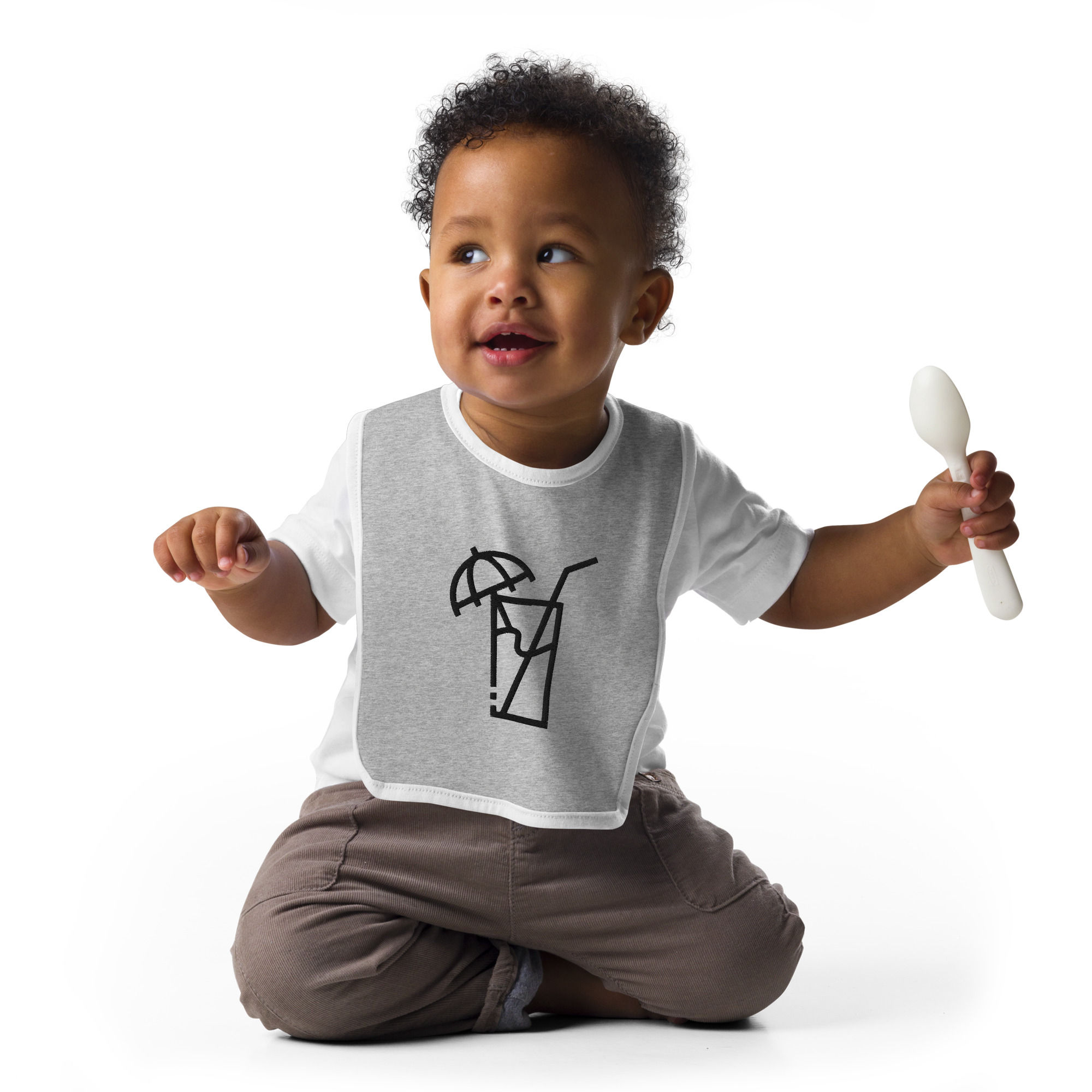 Embroidered Baby Bib