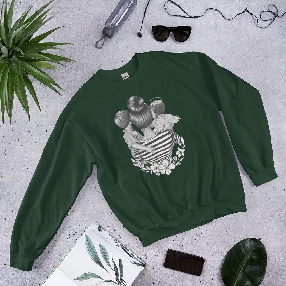 Thumbnail: One Here One In Heaven Sweatshirt