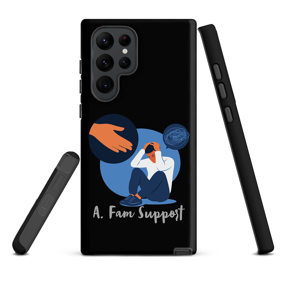 Thumbnail: His A. Fam Support Tough case for Samsung®
