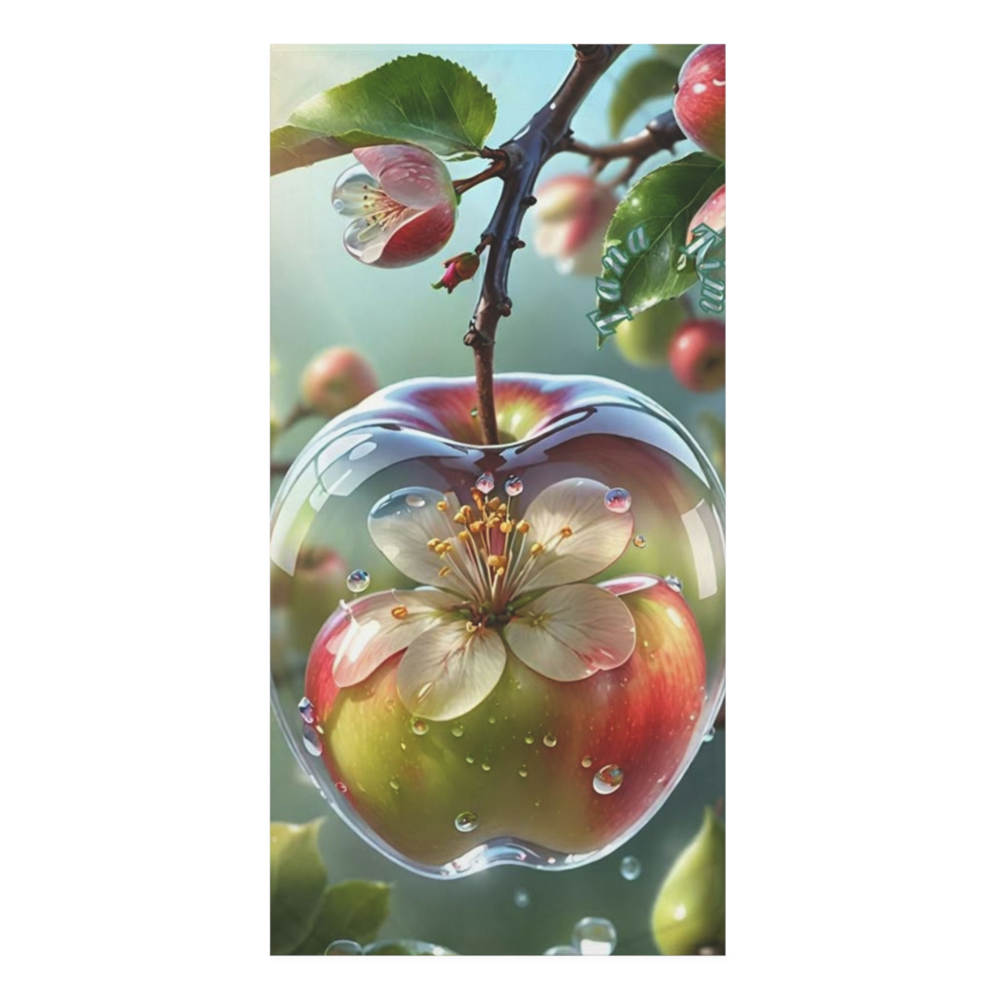 Apple Blossom Bath Towel