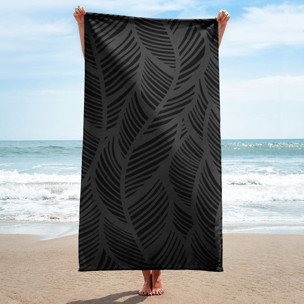 Thumbnail: Grey Feather Towel