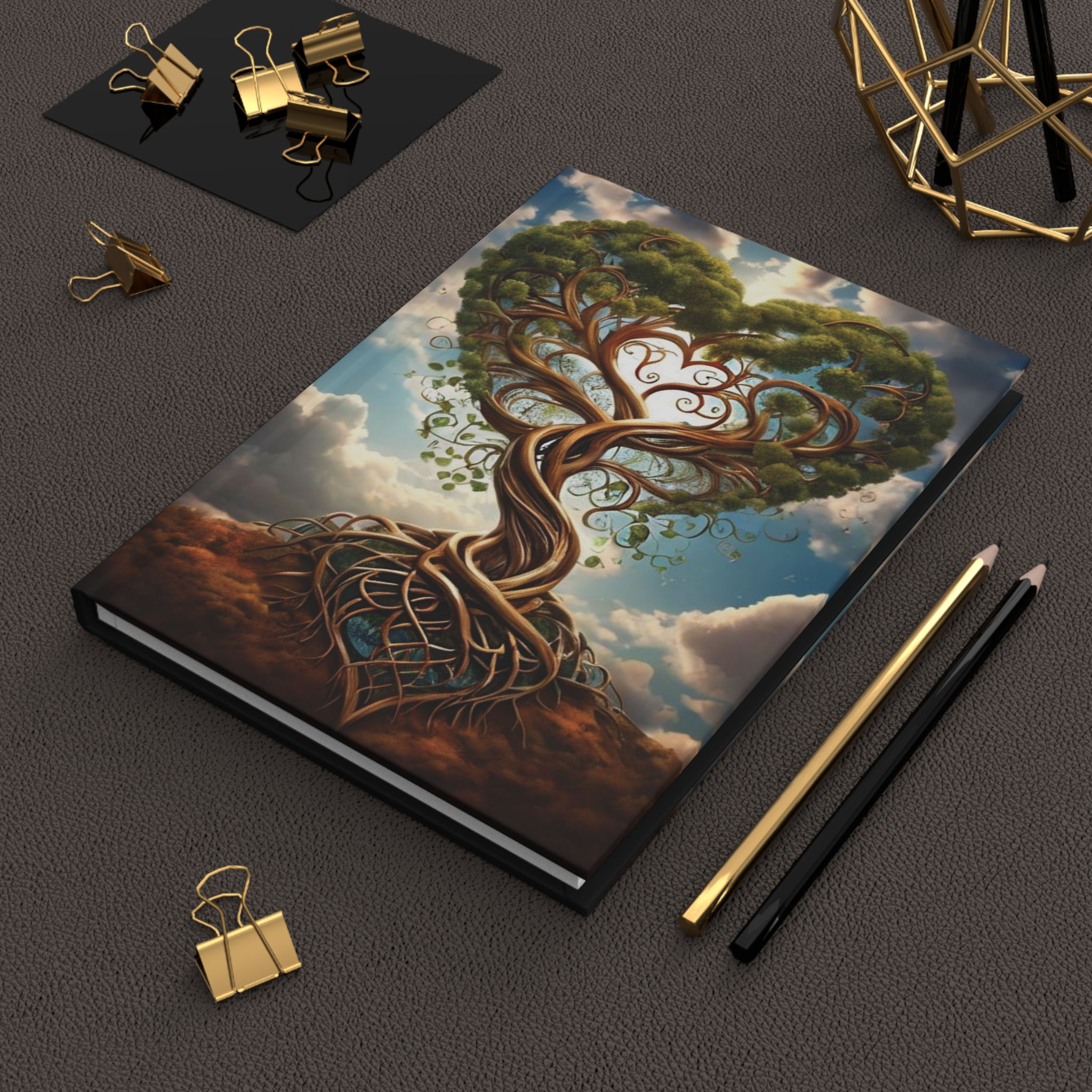 Heart Tree Hardcover Journal