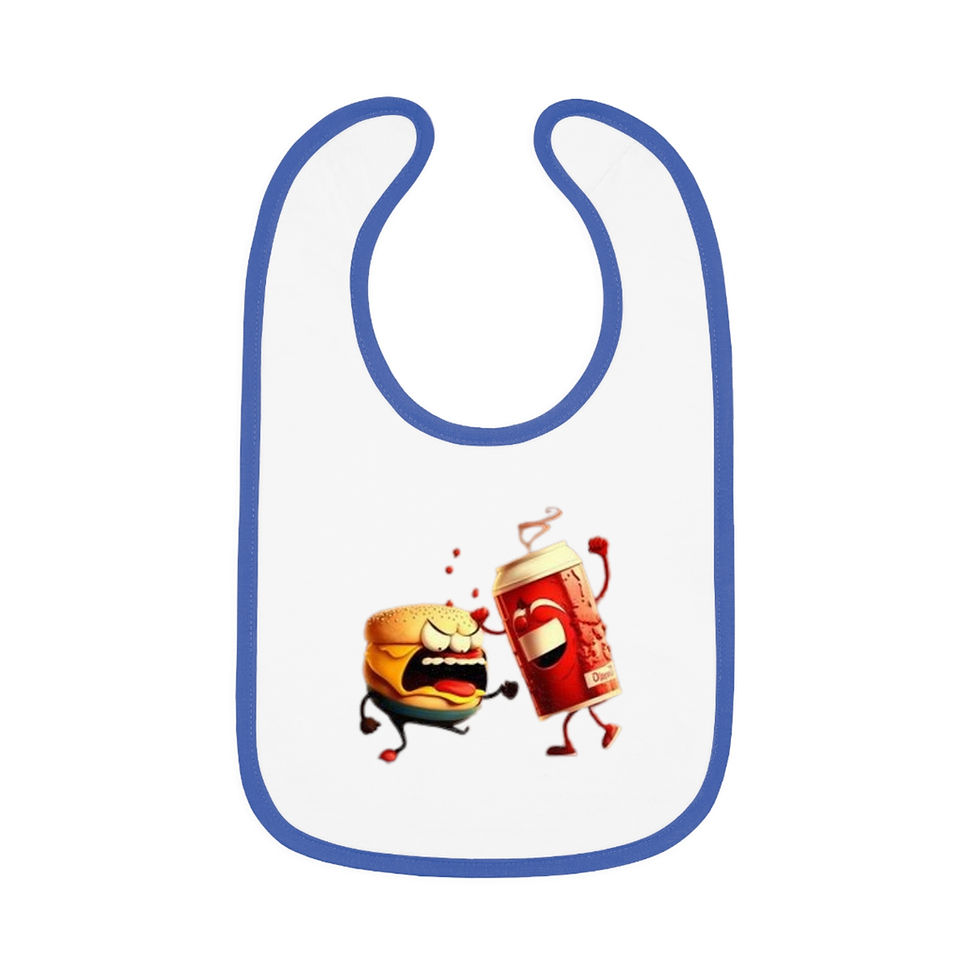 Thumbnail: Burger Fight Bib