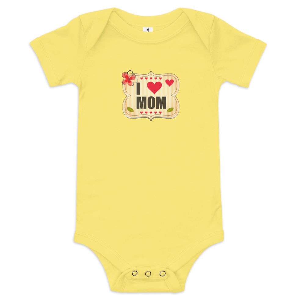 Thumbnail: I Love Mom Onesie