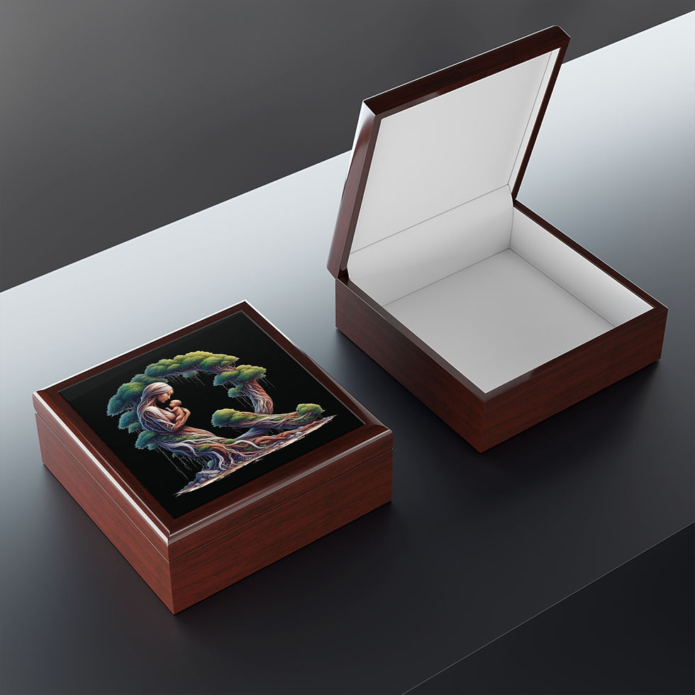 Thumbnail: Mother Q Tree Keepsake Box