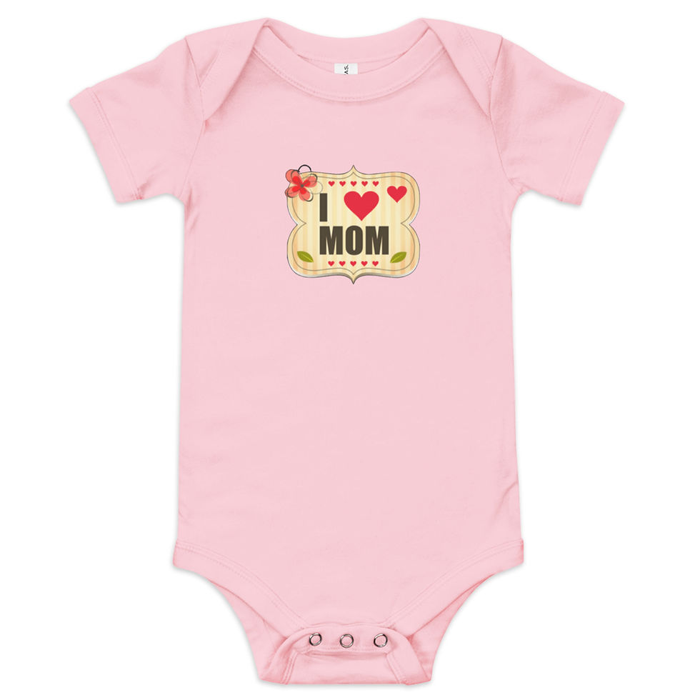 Thumbnail: I Love Mom Onesie