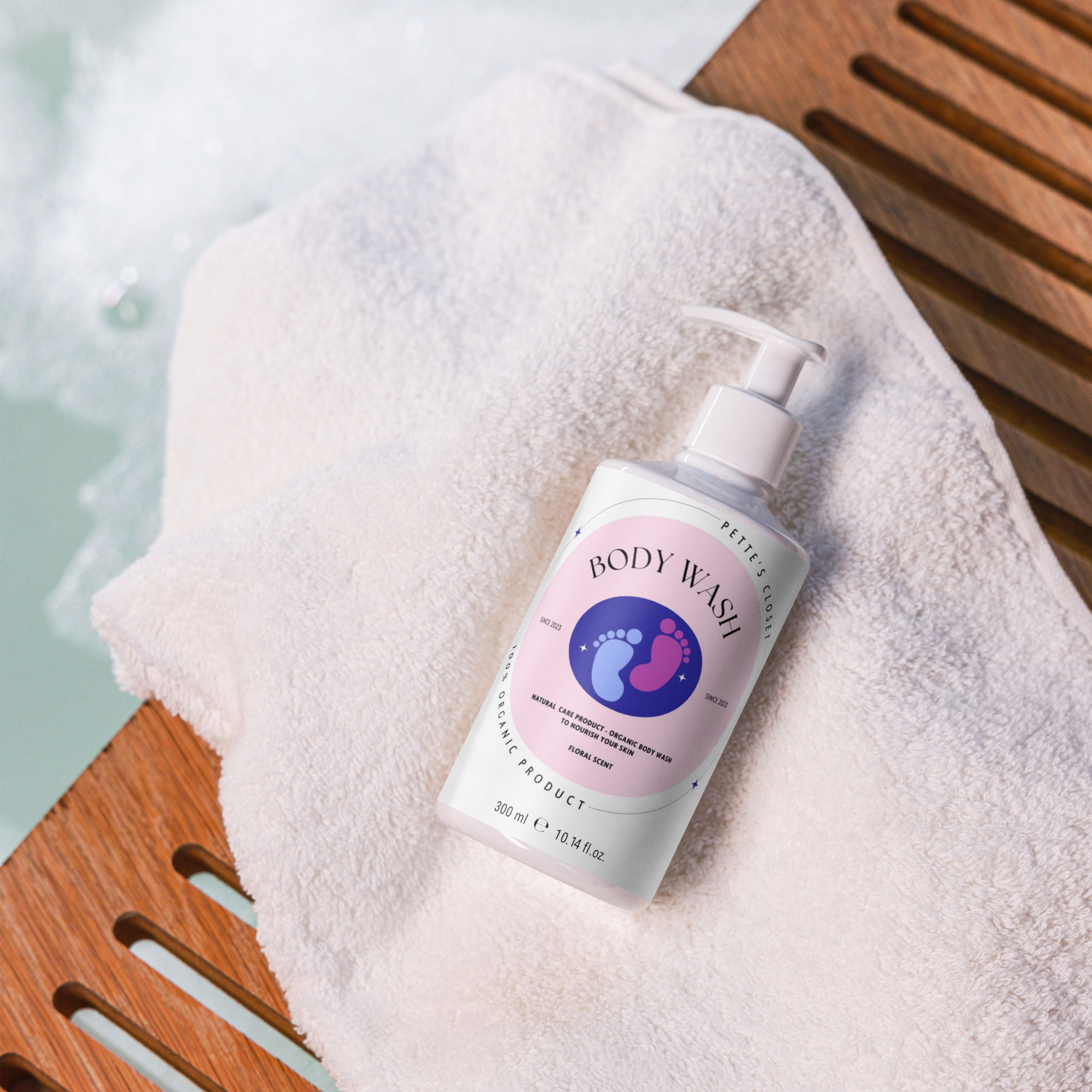 Floral hand & body wash