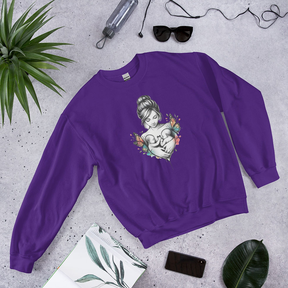 Thumbnail: Butterfly Baby Sweatshirt