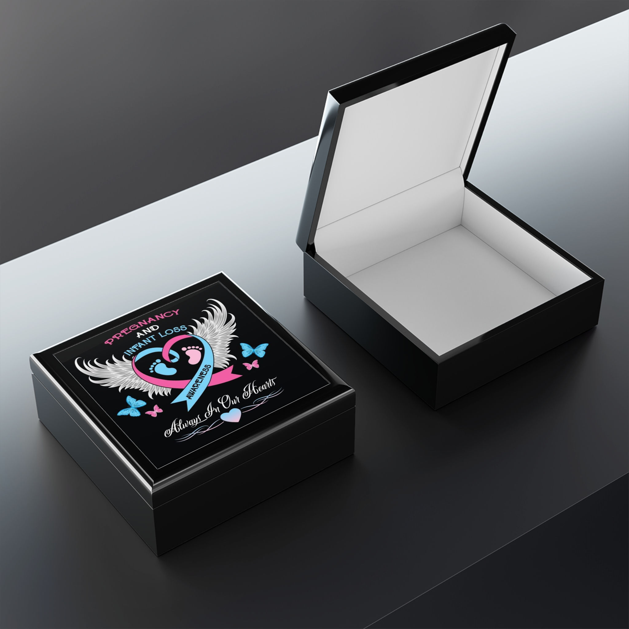 Pregnancy and Infant Loss Awareness Memorabilia Box