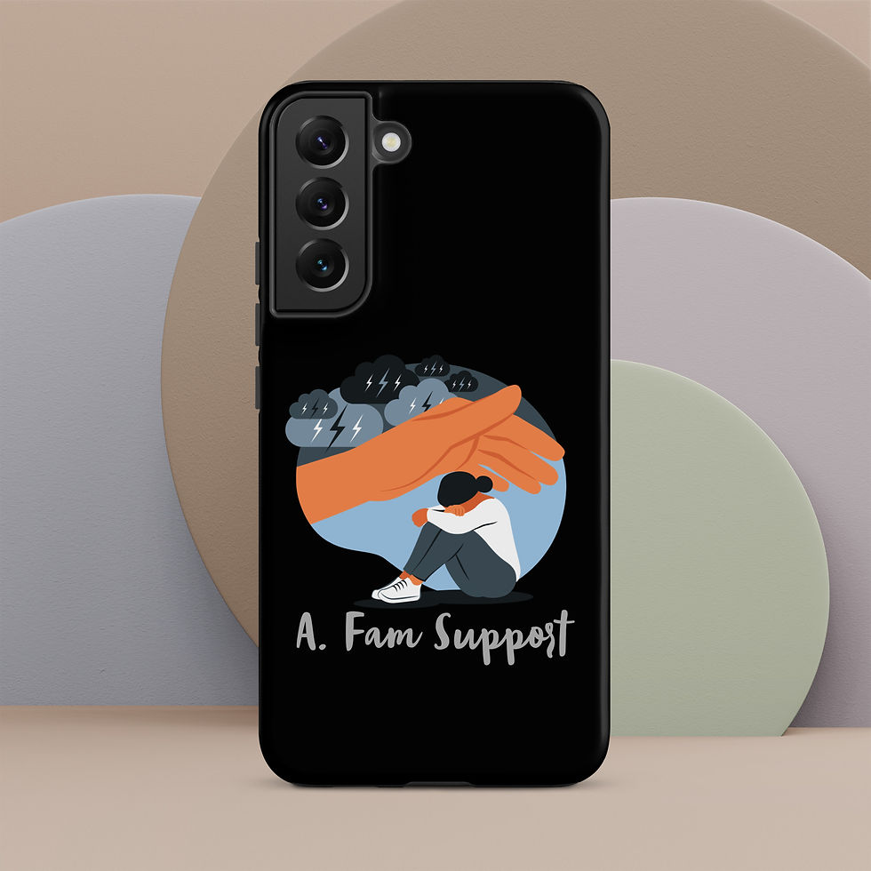Thumbnail: Her A. Fam Support Tough case for Samsung®