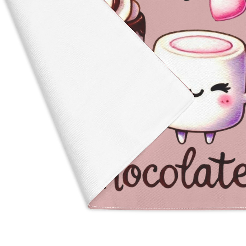 Thumbnail:  You're the Marshmallow to My Hot Chocolate Placemat