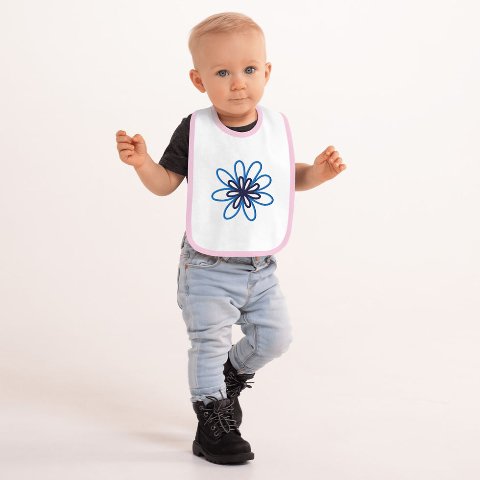 Thumbnail: Embroidered Baby Bib