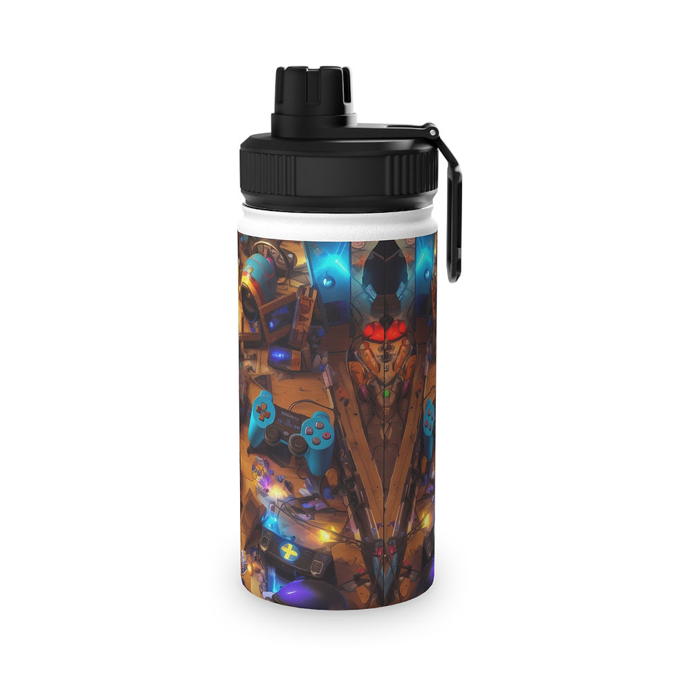 Thumbnail: Gamer Stainless Steel Water Bottle 