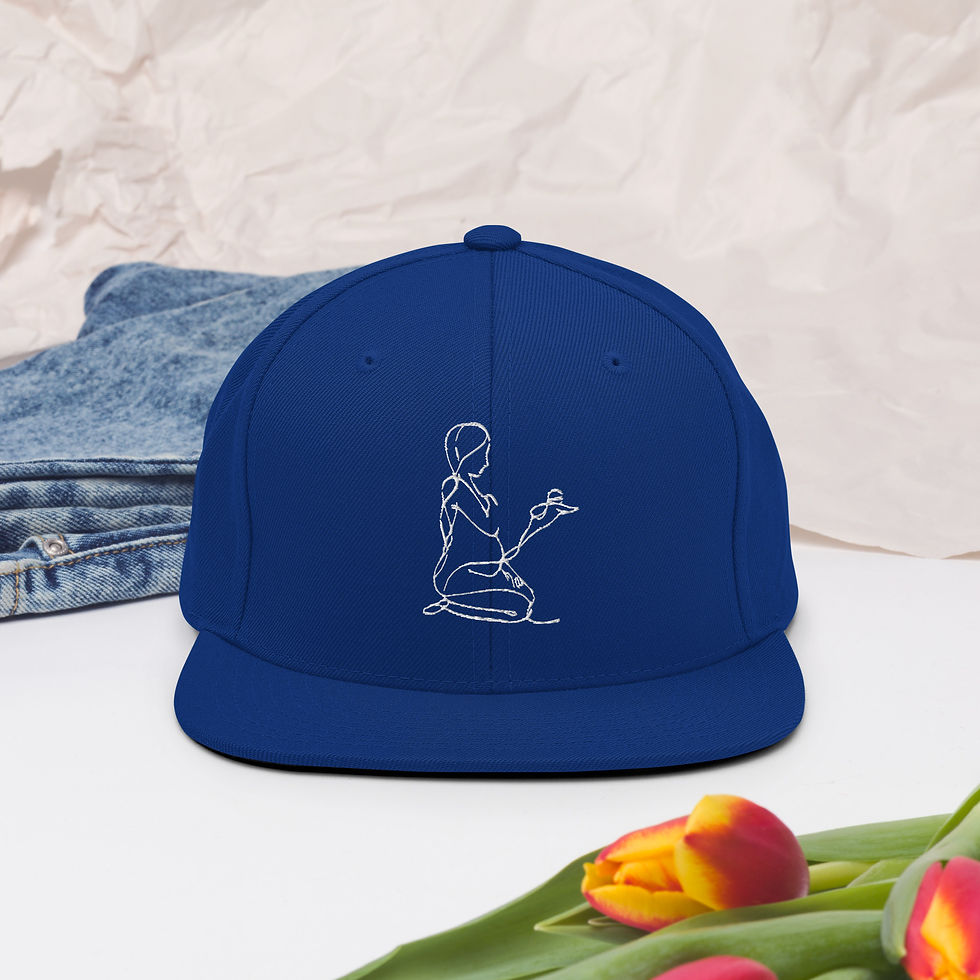 Thumbnail: Angel Momie Snapback Hat