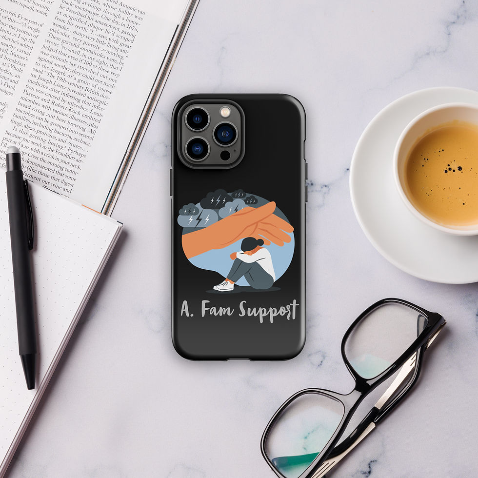 Thumbnail: Her A. Fam Support Tough Case for iPhone®