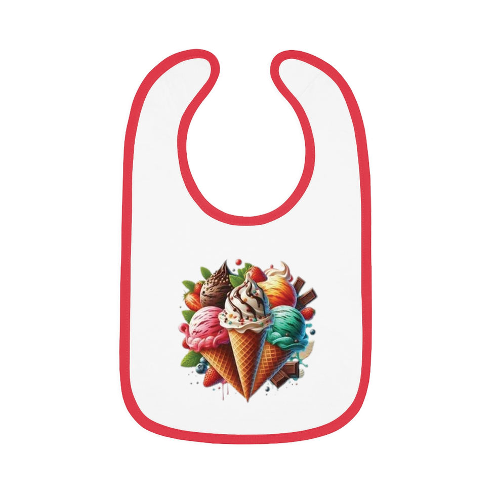 Thumbnail: Ice Cream Cones Bib