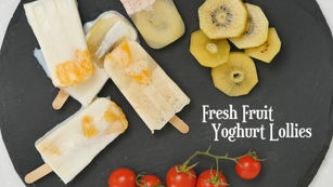 水果優格冰棒Fresh Fruit Yoghurt Lollies