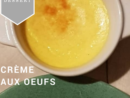Crème aux oeufs
