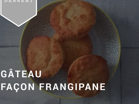 Gâteau façon frangipane