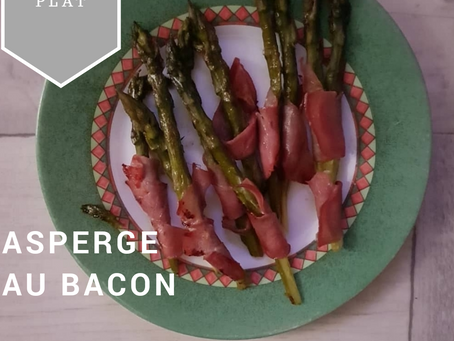 Asperge au bacon