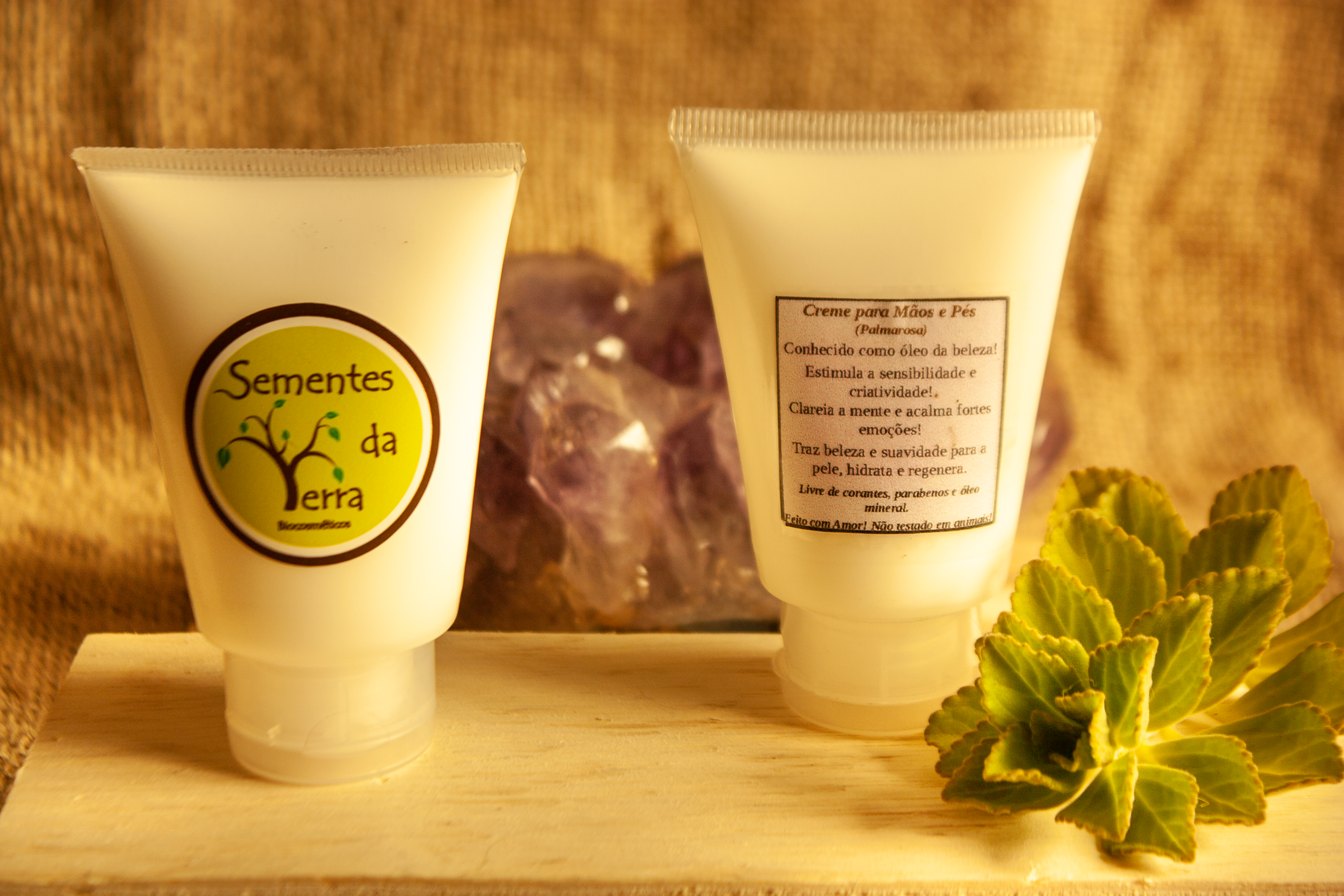 Creme para Mãos e Pés - Palmarosa