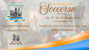 batteria rione Piazza Incoronazione Festa del Soccorso 2026 San Severo