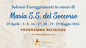 Programma Religioso Festa del Soccorso 2026