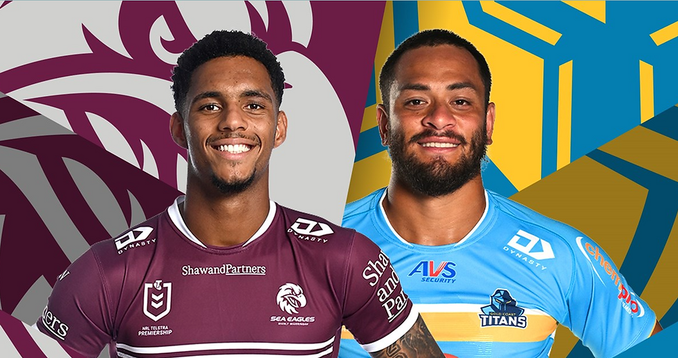 Sport - Sea Eagles vs Titans