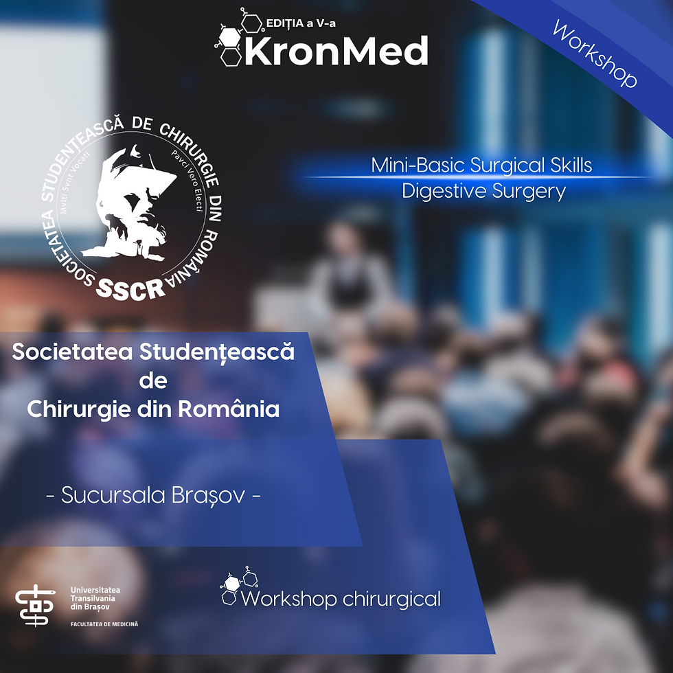 Societatea Studențească de Chirurgie din România - Sucursala Brașov - : Mini-Basic Surgical Skills Digestive Surgery