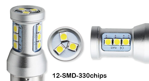 Thumbnail: PREMIUM P13W LED BULBS 33smd CREE PREMIUM LED