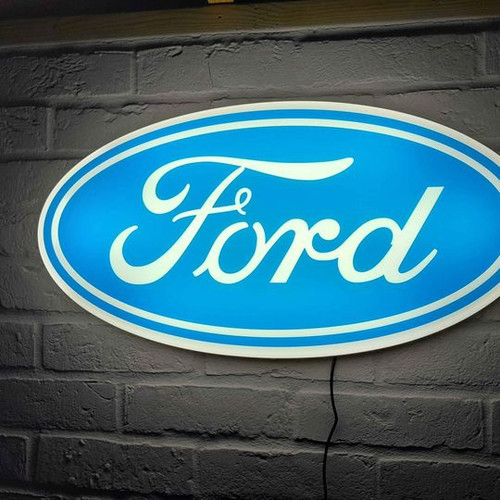 Illuminated FORD Garage Sign | BeDevilLed