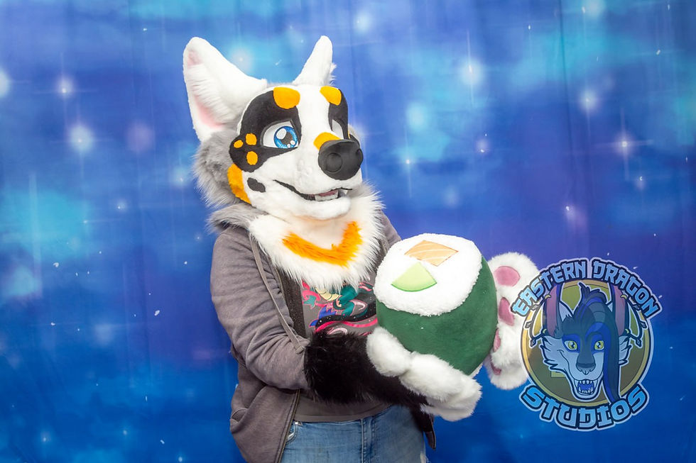 Thumbnail: Sushi Roll fursuit prop