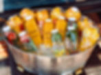 Arranged Food and Objects