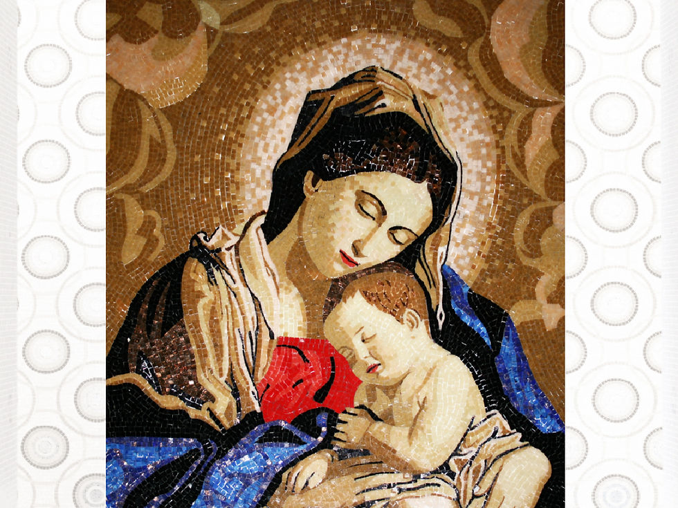 Thumbnail: Church Commissioned  Art Mosaic 